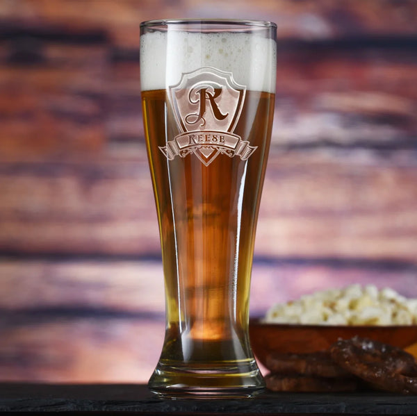 Personalized Grand Pilsner Beer Glass - 20 oz. – A Gift Personalized