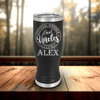 Black Uncle Travel Mug With Handle With Cool Uncles Club Design