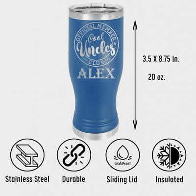 Cool Uncles Club Pilsner Tumbler