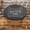 Bourbon Bar Slate Wall Decor