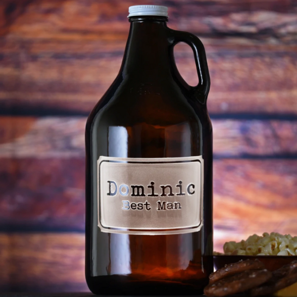 German Beer Growler / Engraved Flip Top / Swing good Top Growler / Craft Beer Growler / Personalized Growler