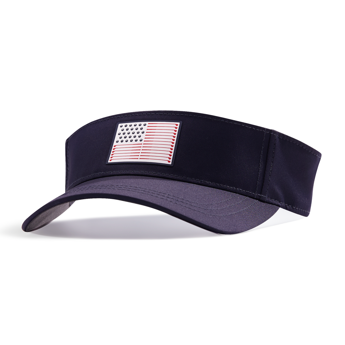 Golf Flag Visor Navy O/S