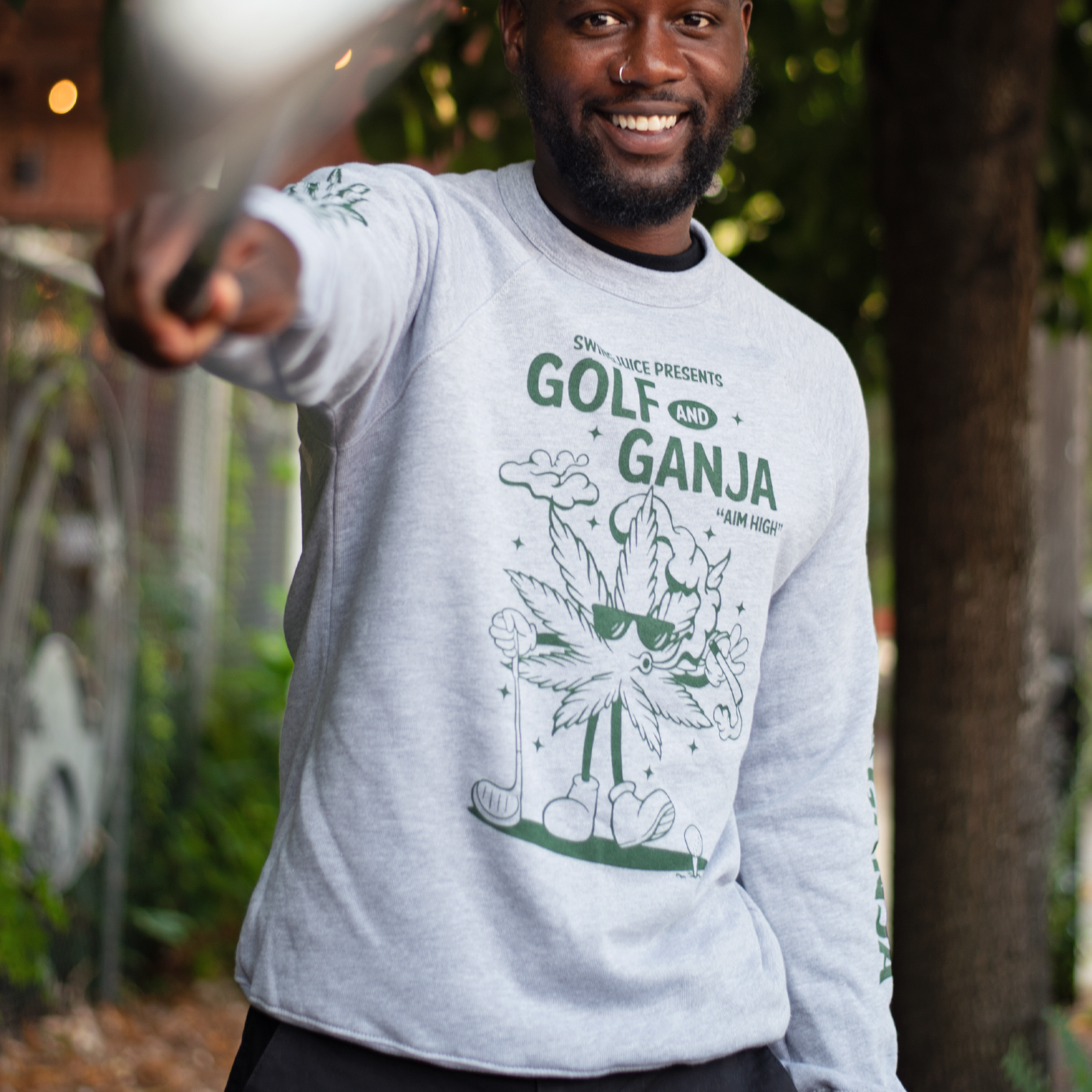 Golf & Ganja Unisex Sweatshirt