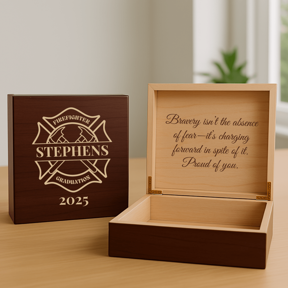Firefighter’s Milestone Box