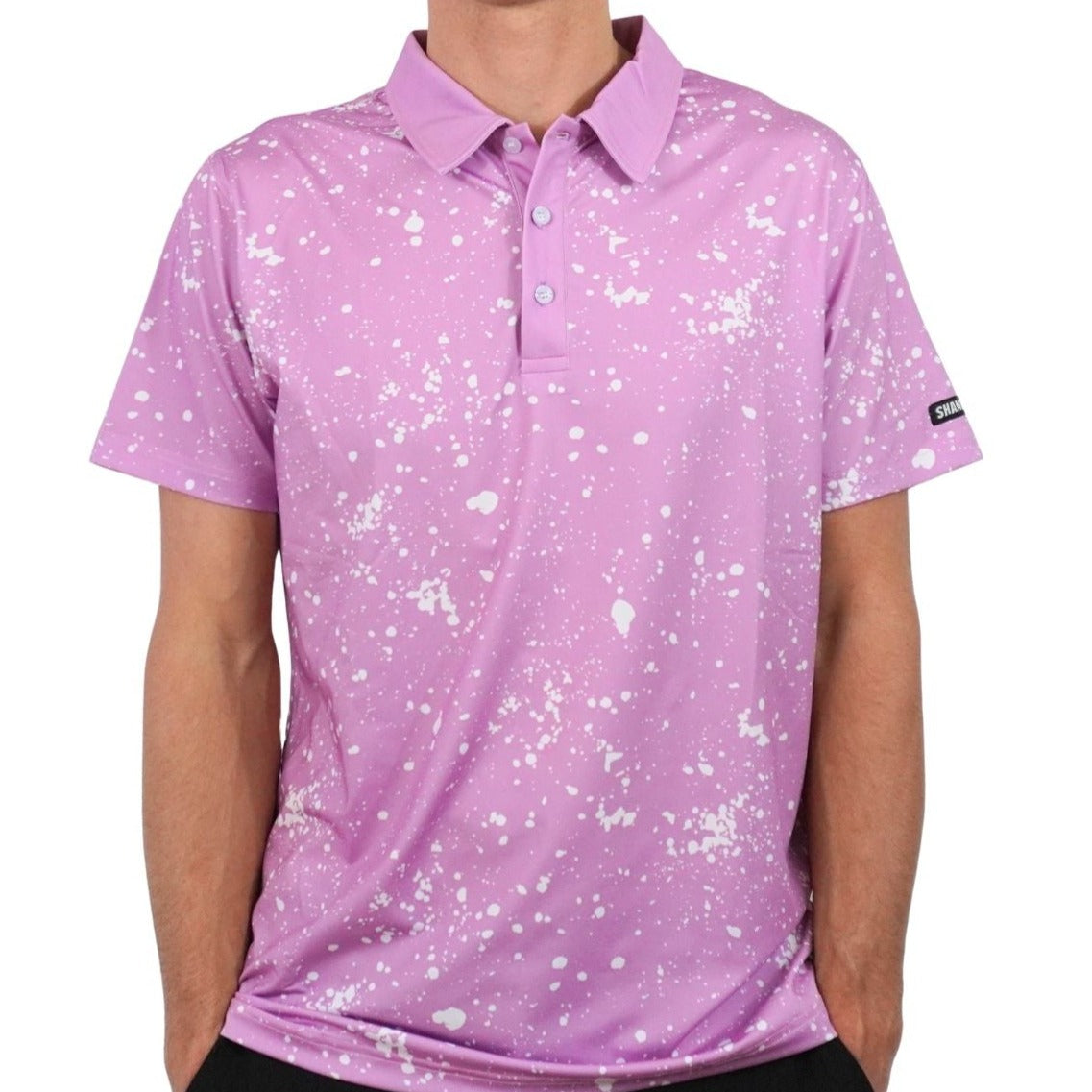 Purple Paint Polo