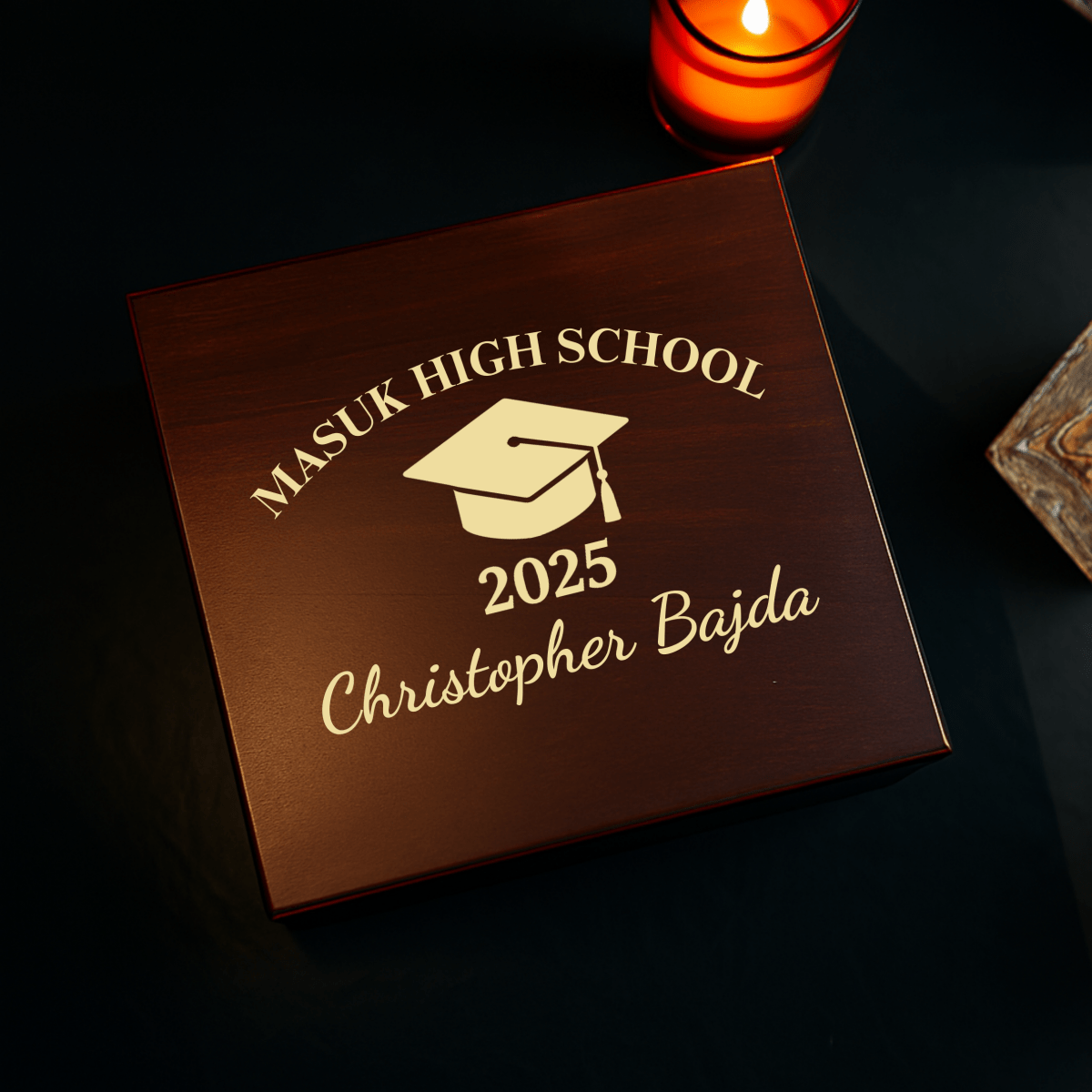 Personalized Graduation Keepsake Box