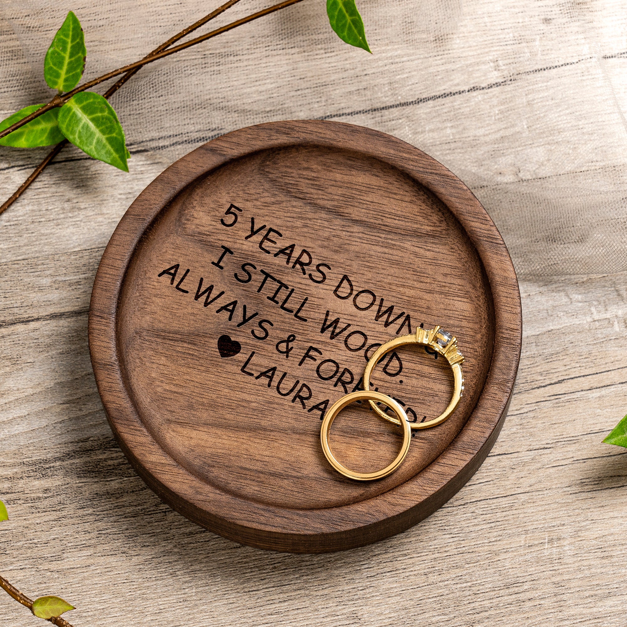 5 Years Down & I Still WOOD 5th Wedding Anniversary Gifts for Him Her Men  Cheeky Wooden Unique Husband Wife Keyring Love Funny Fun Presents - Etsy