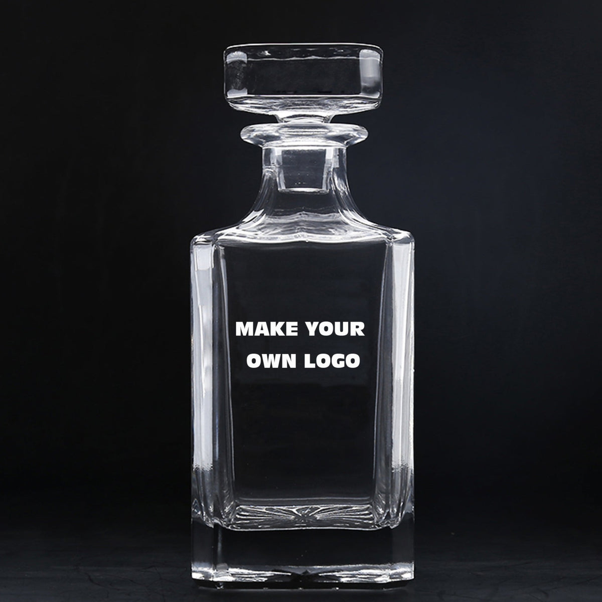 Custom Logo Crystal Decanter