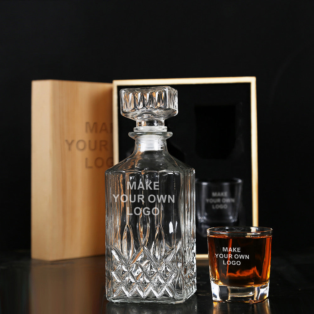 Custom Logo Decanter Set