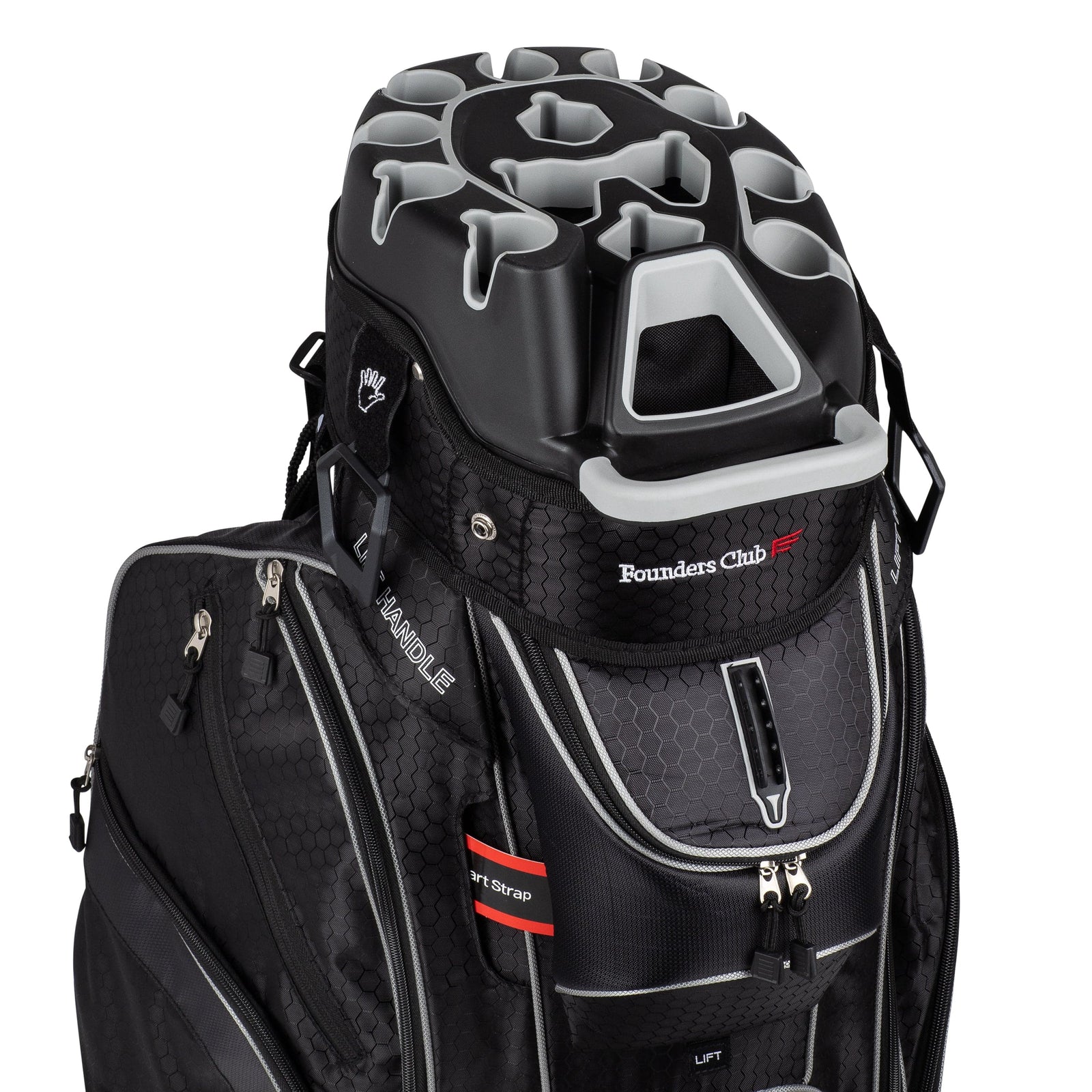 Black 14 Way Golf Cart Bag