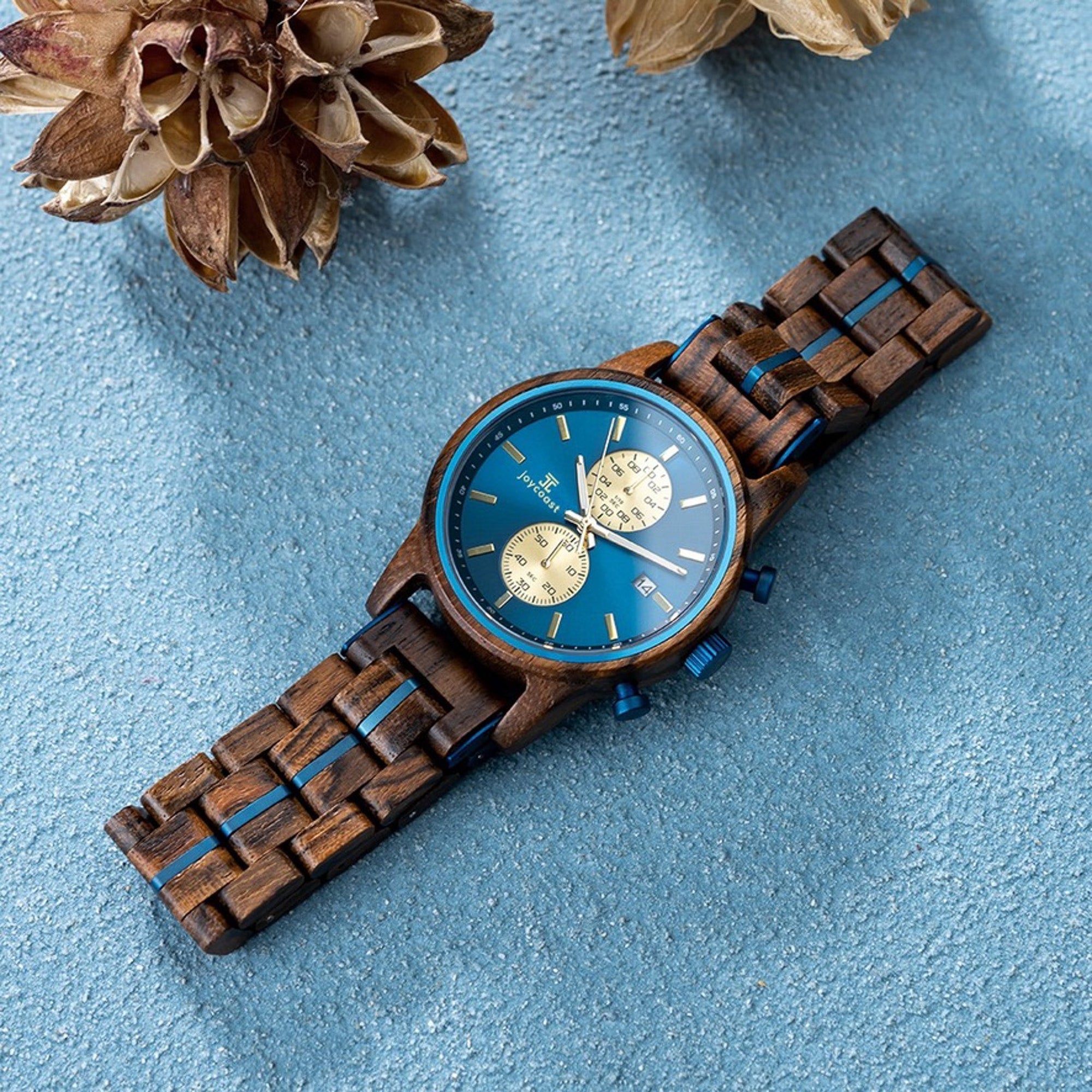 Aries | Zebrawood Chronograph