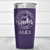 Purple Uncle Tumbler With Cool Uncles Club Design