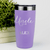 Light Purple Uncle Tumbler With Establish Uncle Design