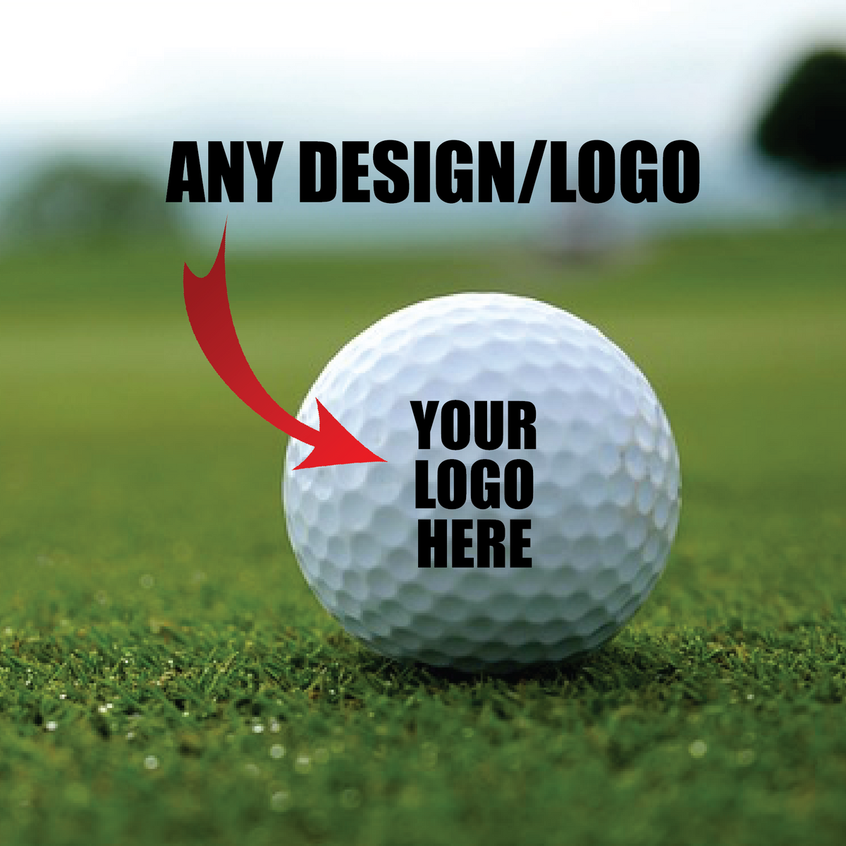 ⛳ Custom Logo Golf Balls - Your Brand, Your Game! ⛳