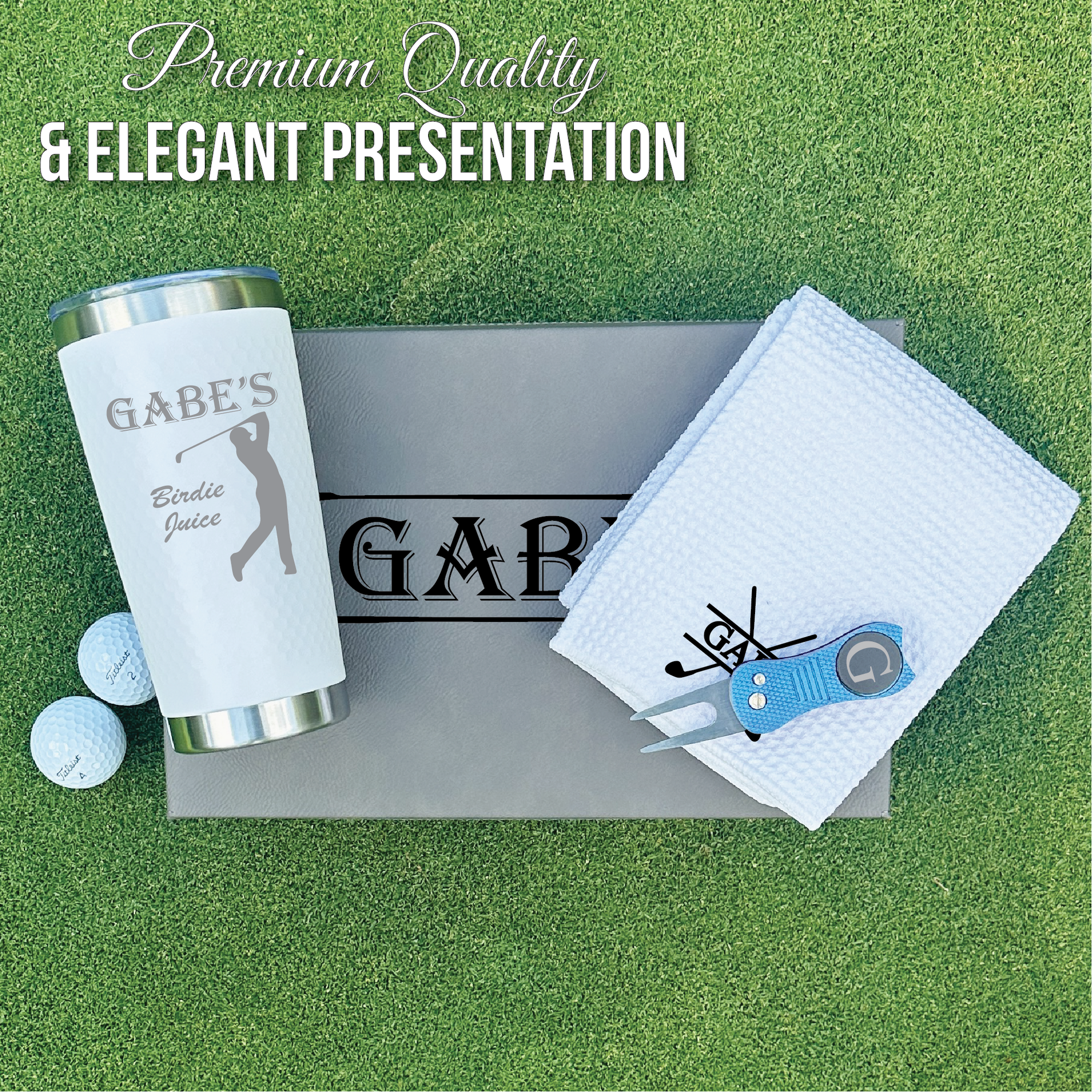 Personalized Golf Gift Box Set