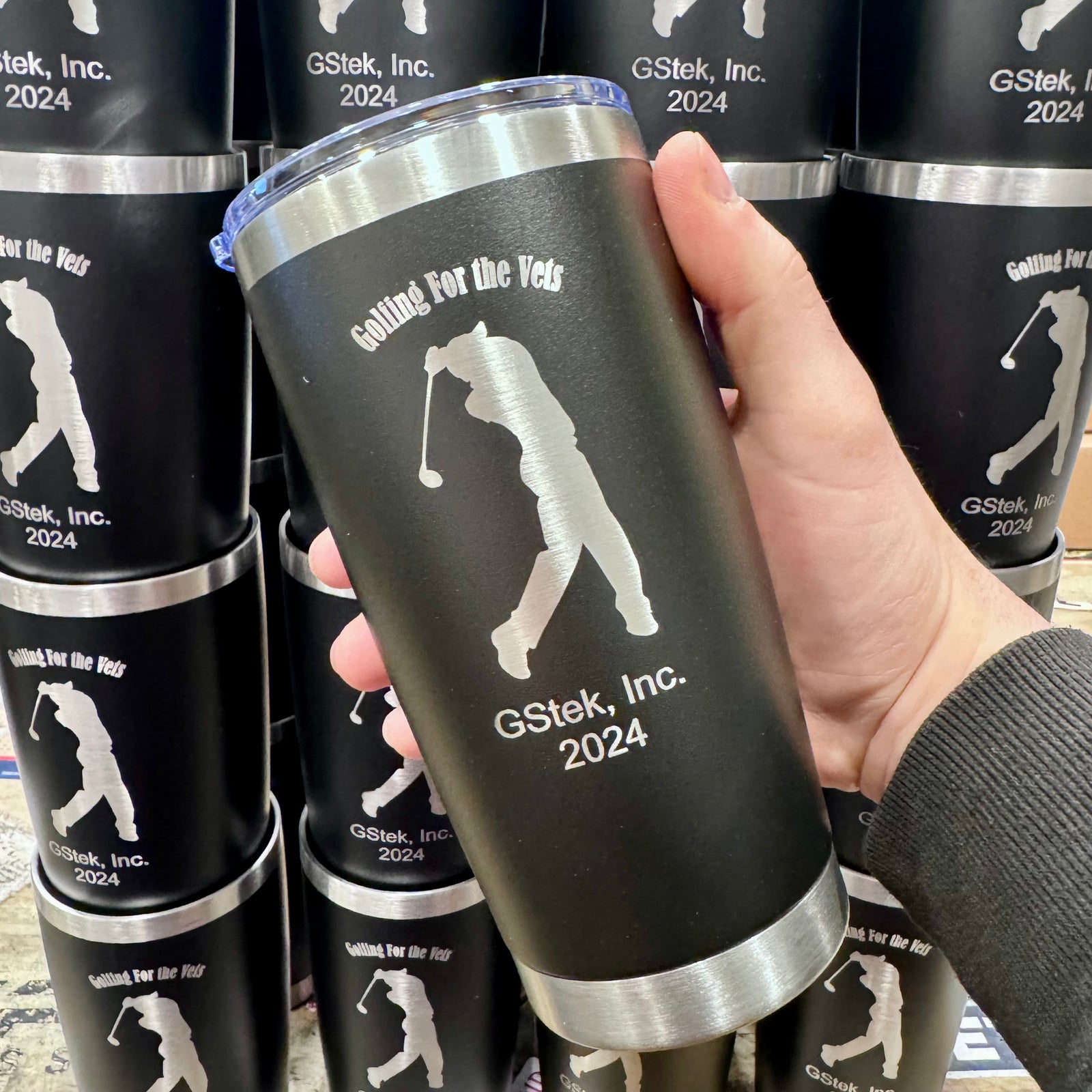 Logo Golf Tournament Tumbler