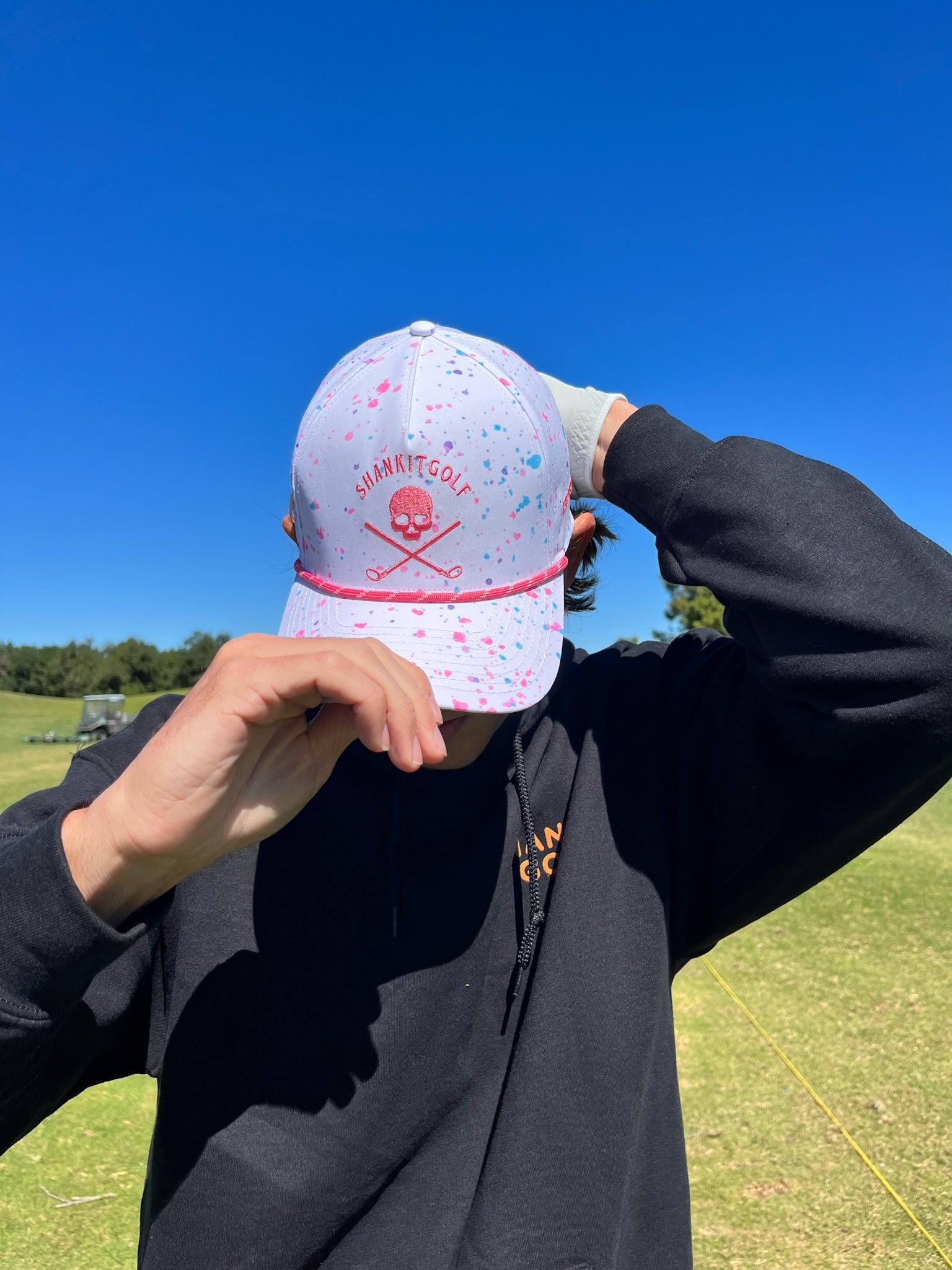 SHANKITGOLF Legalize Mulligans Adjustable Golf Hat for Men - Gray