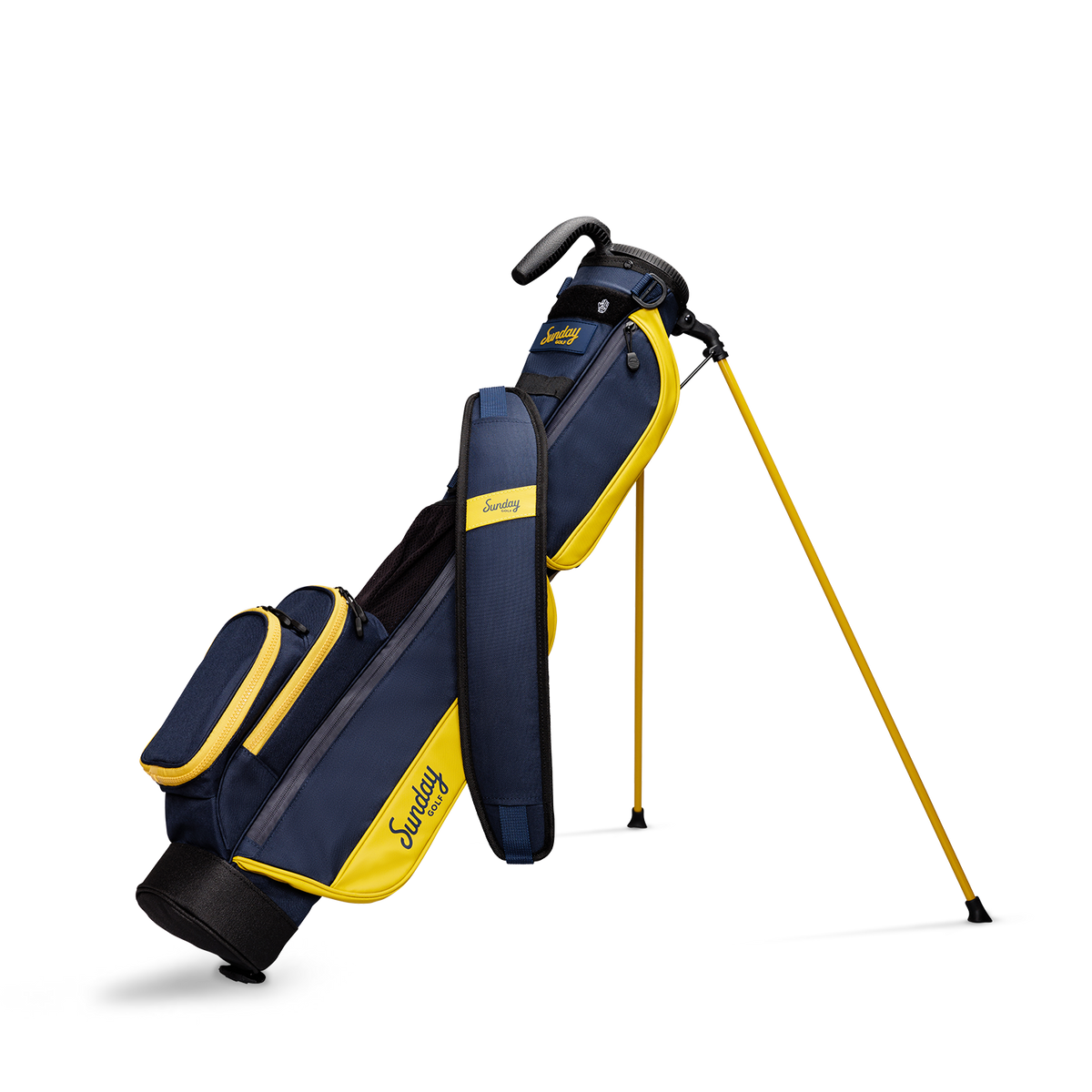 THE LOMA | Navy + Gold Par 3 Bag