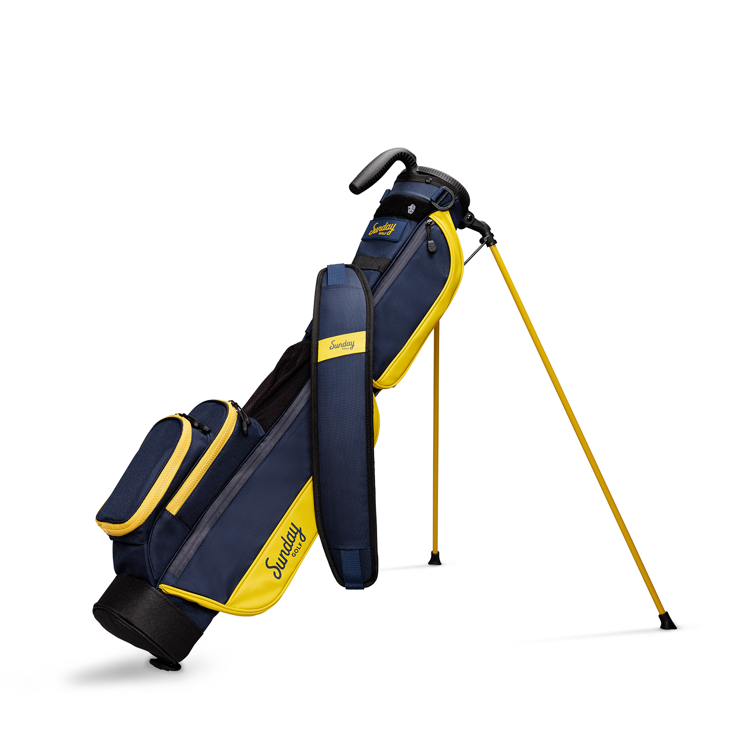 THE LOMA | Navy + Gold Par 3 Bag