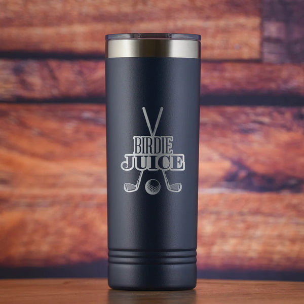 Personalized Birdie Juice 20oz Tumbler – sundayninesgolf