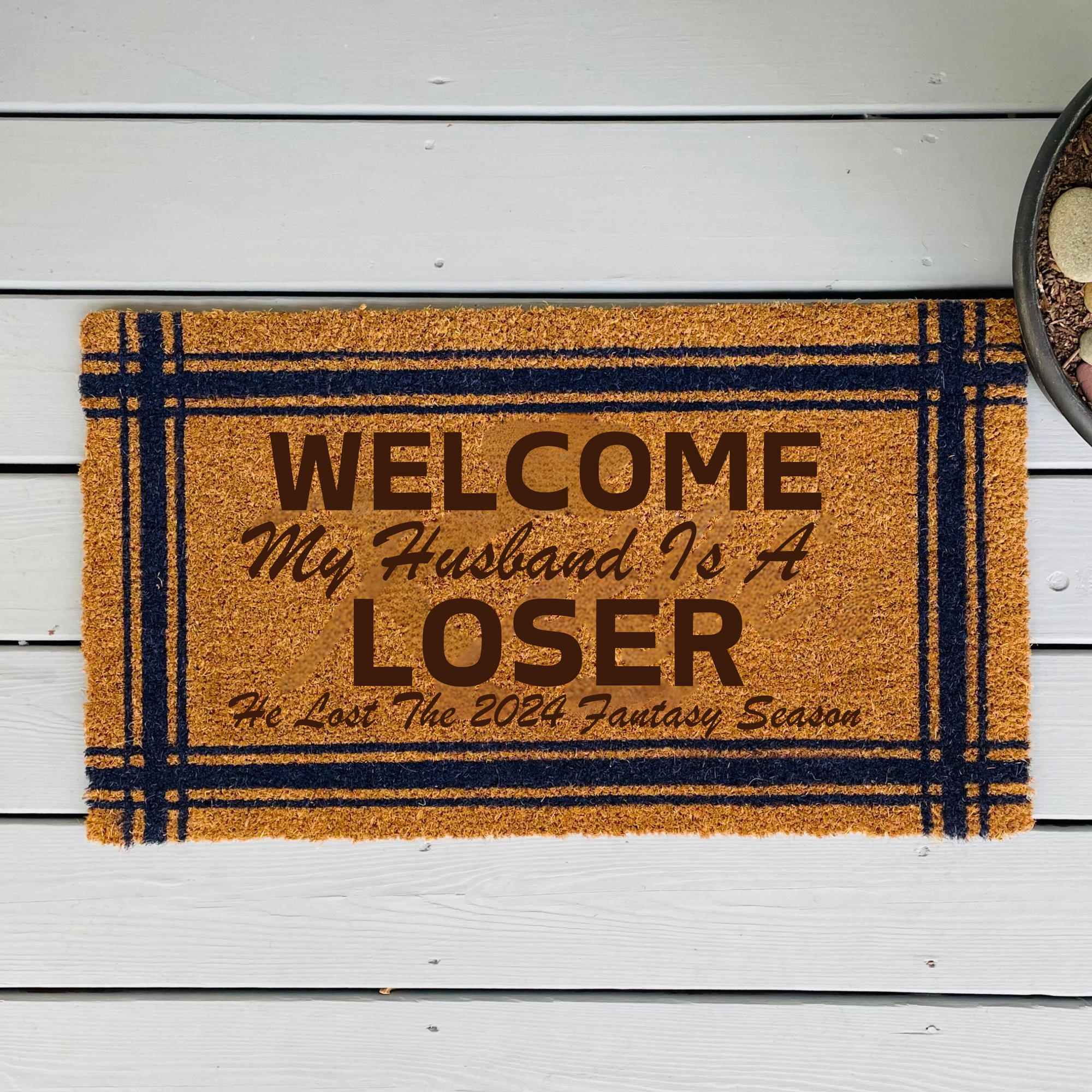 Fantasy Football Door Mat