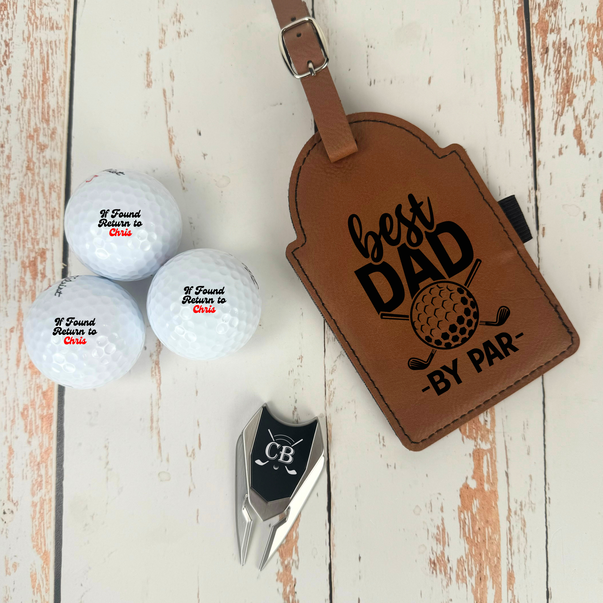 Best Dad By Par Gift Set