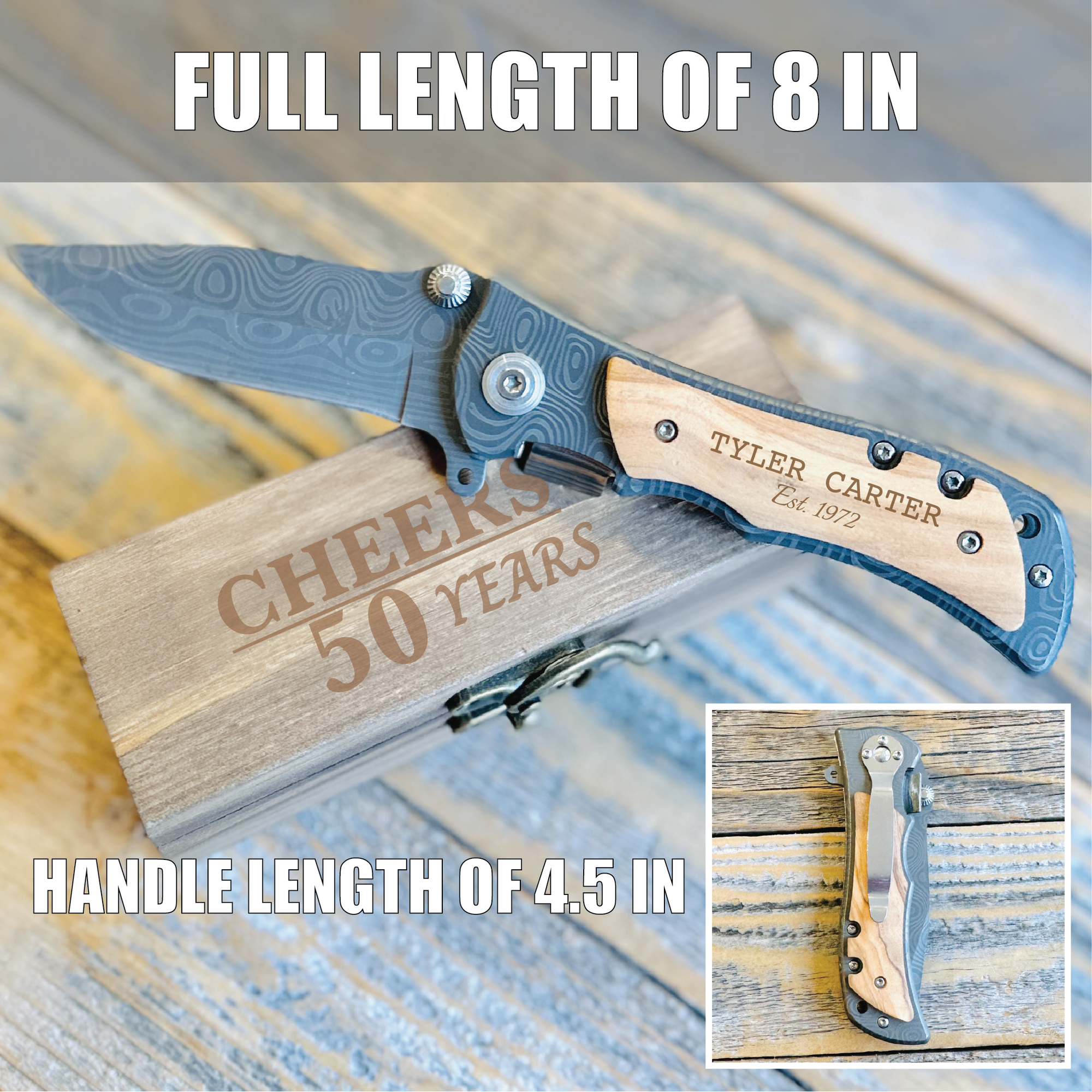 Custom 70th Milestone Knife