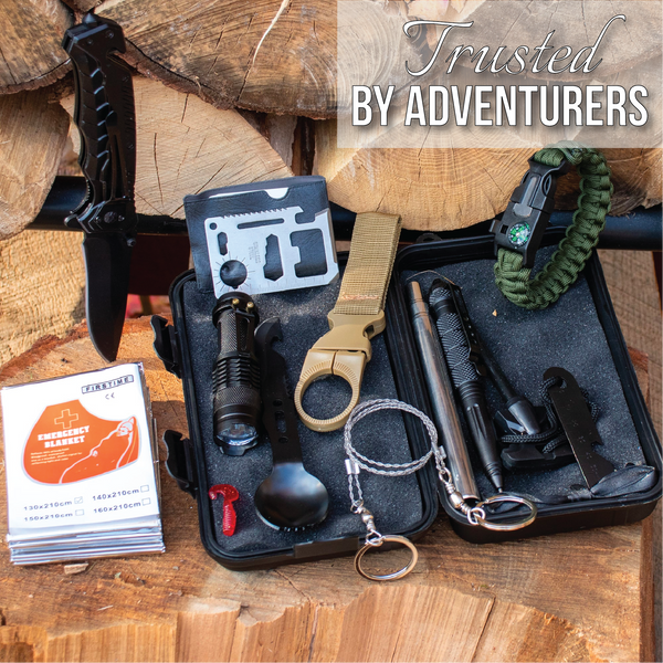 The Ultimate Survival Gift Kit for Men - Groovy Guy Gifts