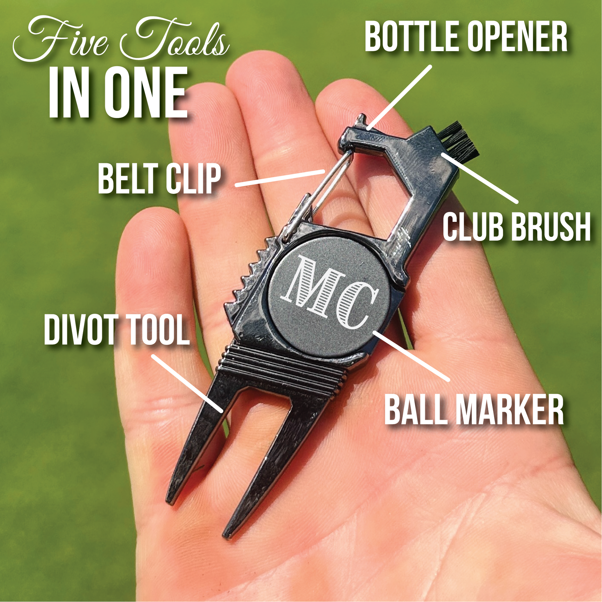 5-in-1 Golf Multi Tool