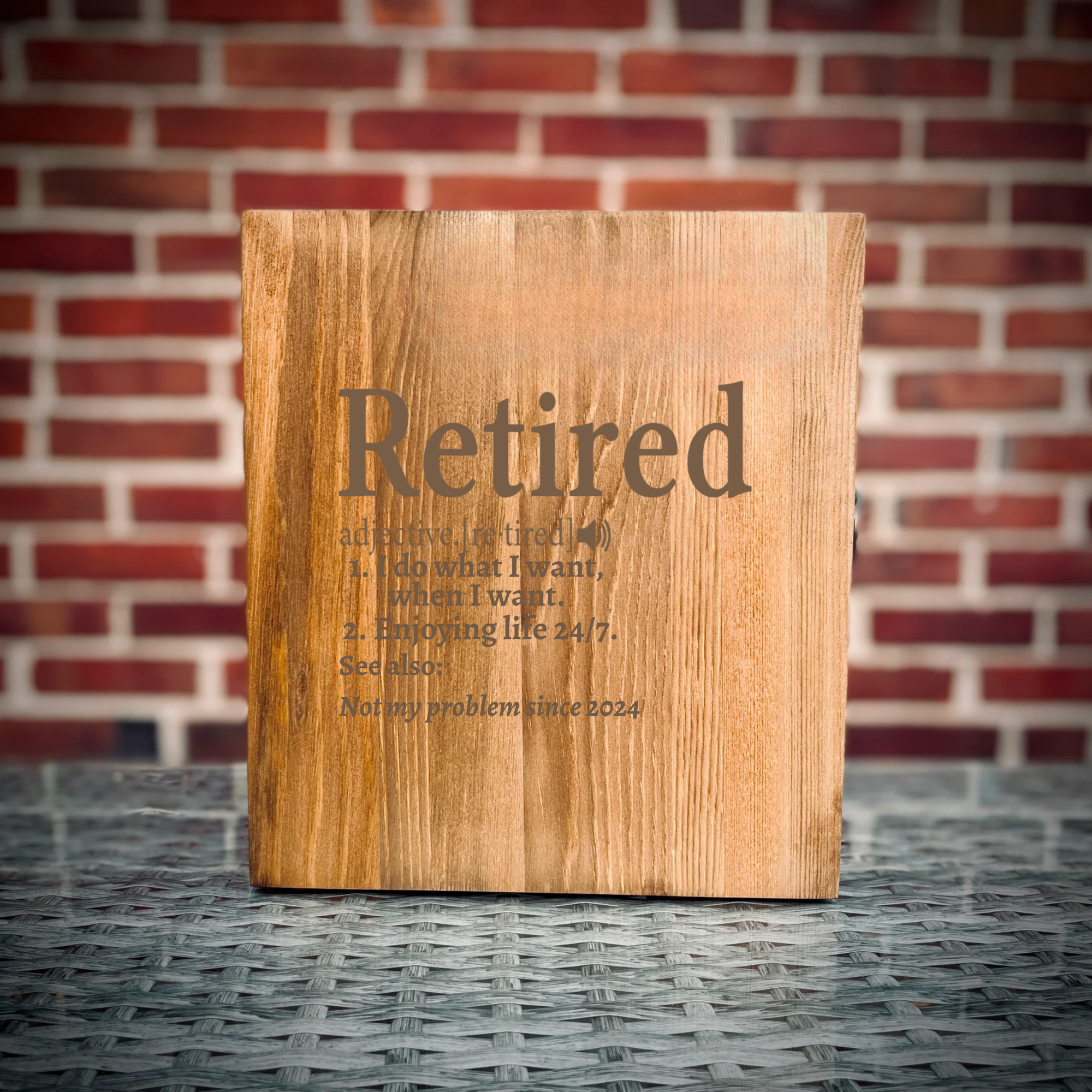 Retirement Decanter Set