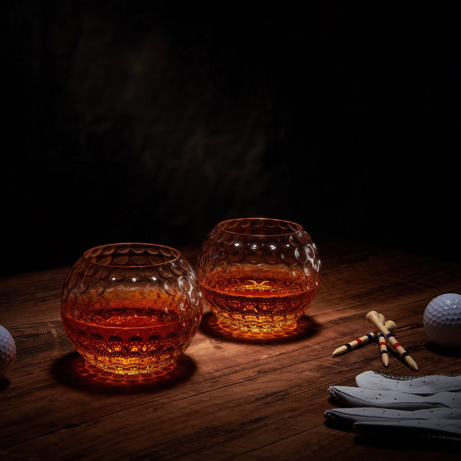 Golf Ball Whiskey Glasses