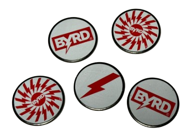 Byrd Golf Ball Markers