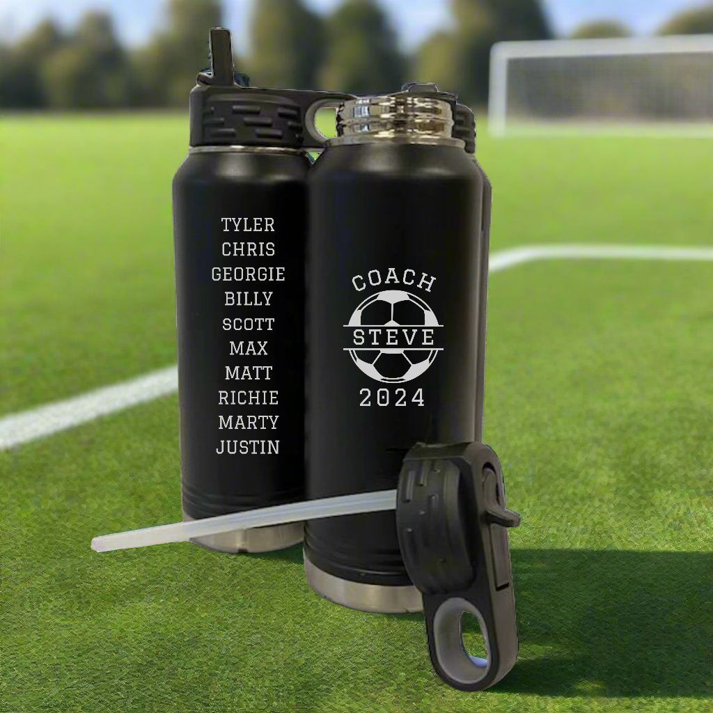 Soccer Coach Water Bottle