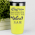 Yellow Funny Tumbler With Too Early For Wine Design