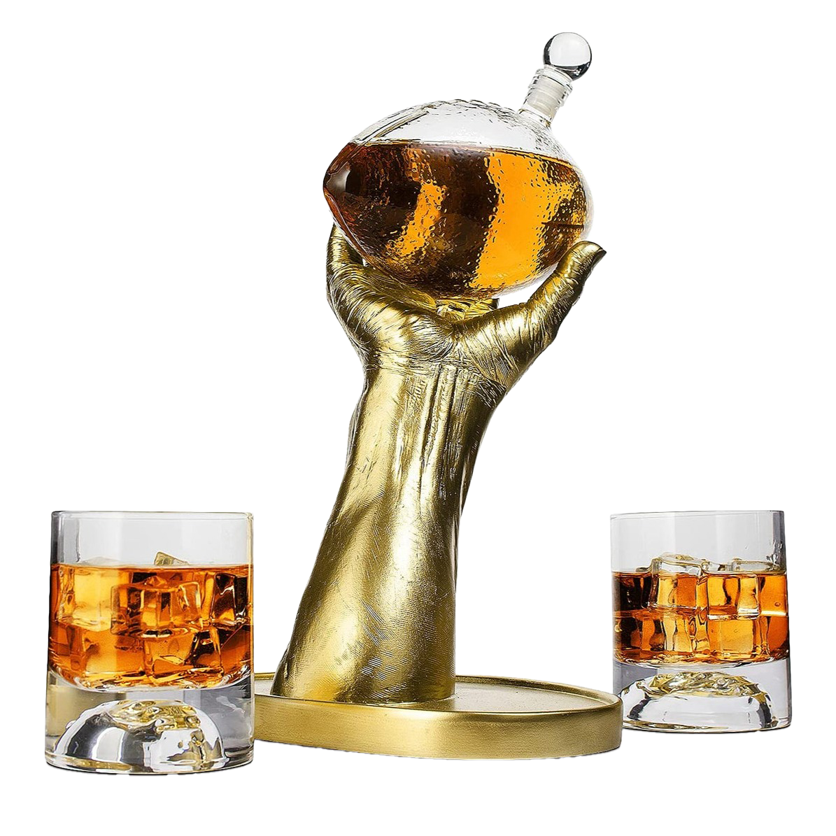 Football Trophy Decanter