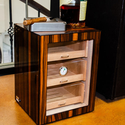 Macassar Ebony Humidor Cabinet