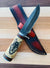 Wilderness Howl Damascus Steel Knife