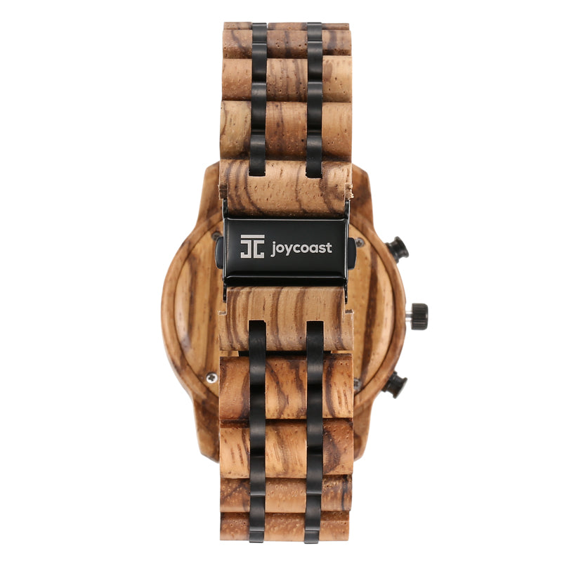 Breiler | Zebra Wood Chronograph