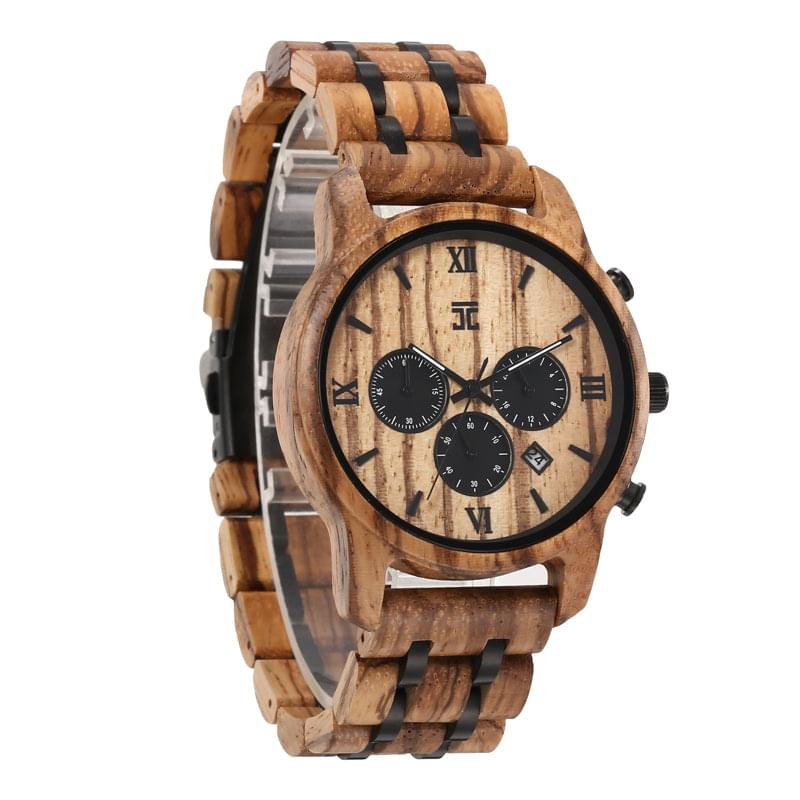 Breiler | Zebra Wood Chronograph