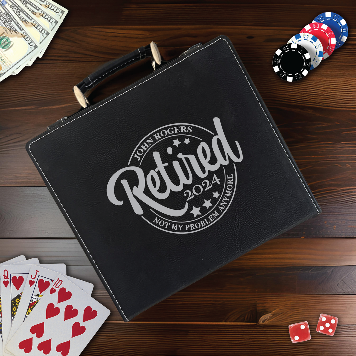 Freedom, Fun &amp; Flushes Poker Set