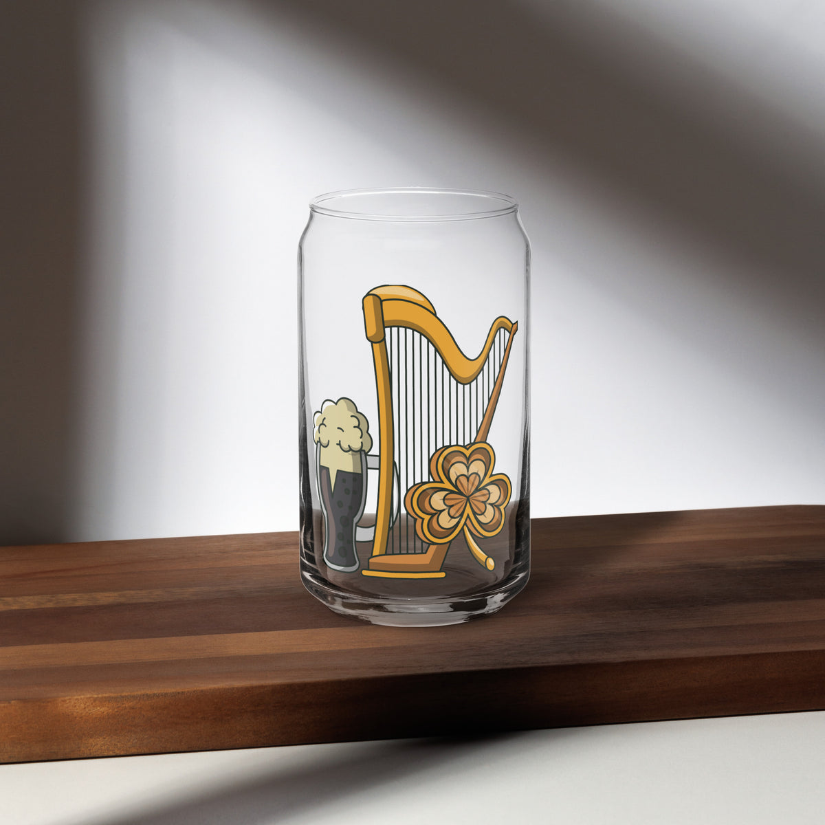 Harp &amp; Pint Glass