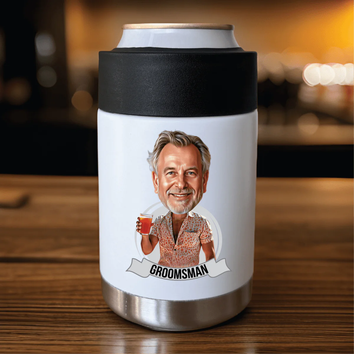 Thermal Caricature Koozie