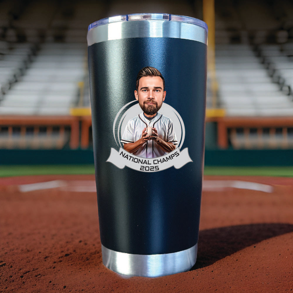 Baseball Coach’s Game Day Tumbler - Gift for Baseball Coaches