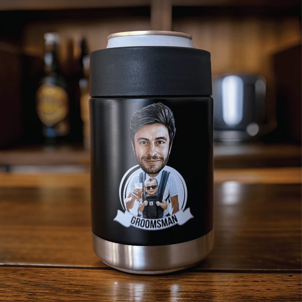 Thermal Caricature Koozie