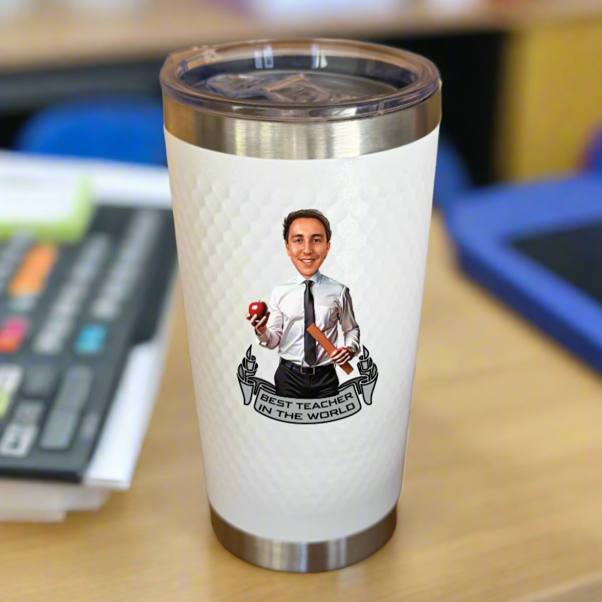 A+ Fun Teacher Tumbler