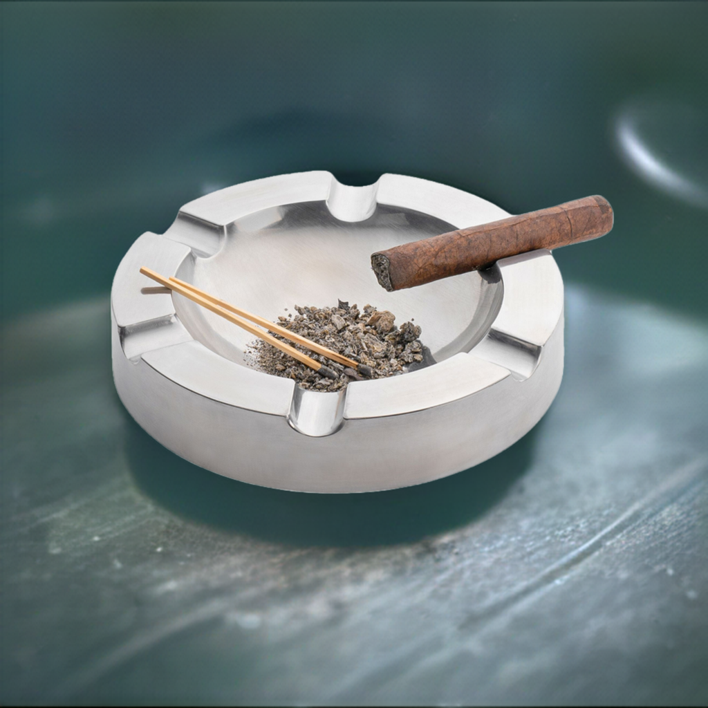 Alloy Metal Cigar Ashtray