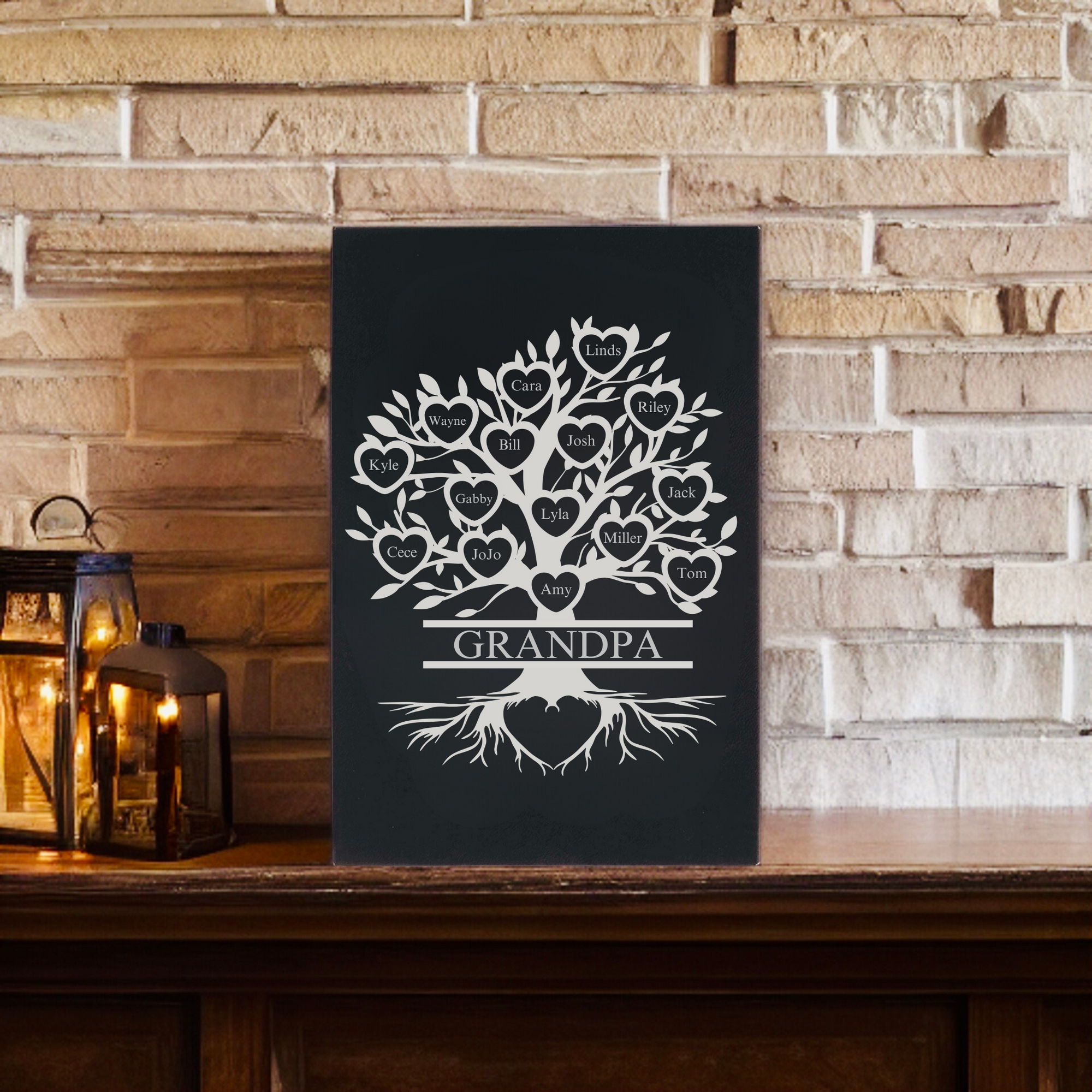 Custom Family Tree Sign