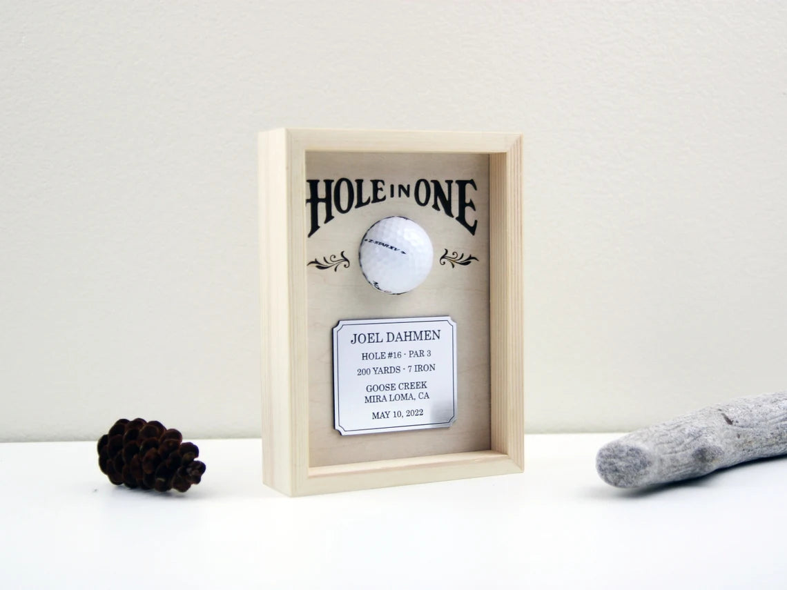 Hole in One Golf Ball Holder Frame