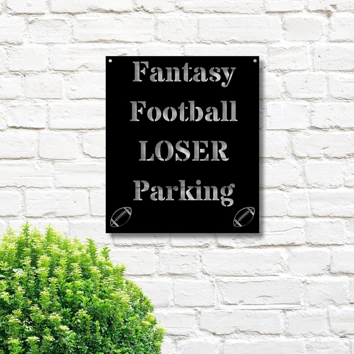 Fantasy Football Loser Sign