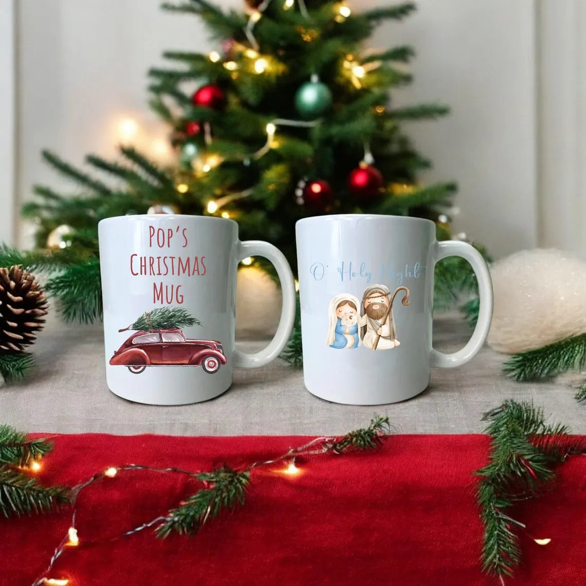 Custom Christmas Coffee Mug